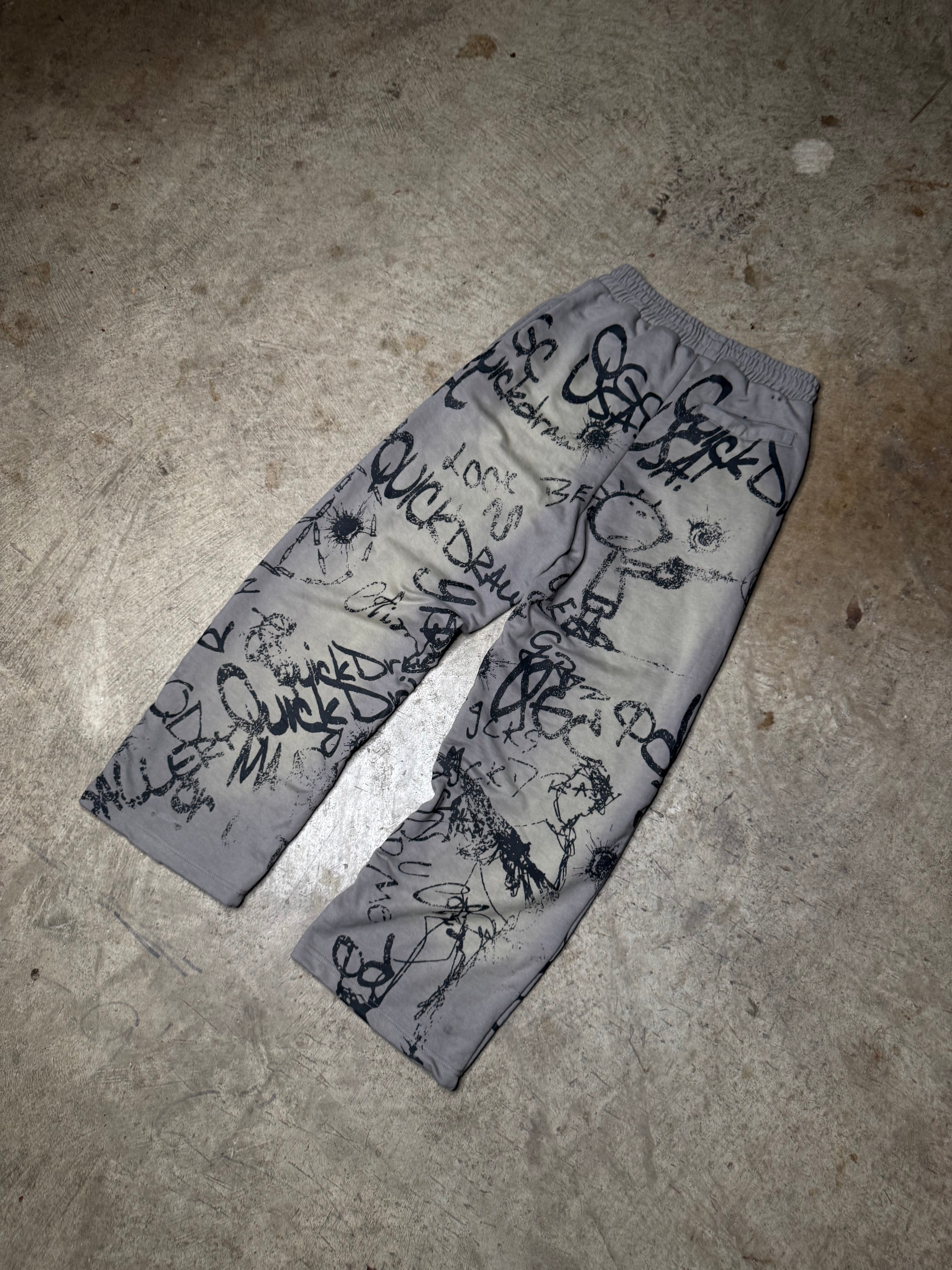 'STONE' Graffiti Sweats