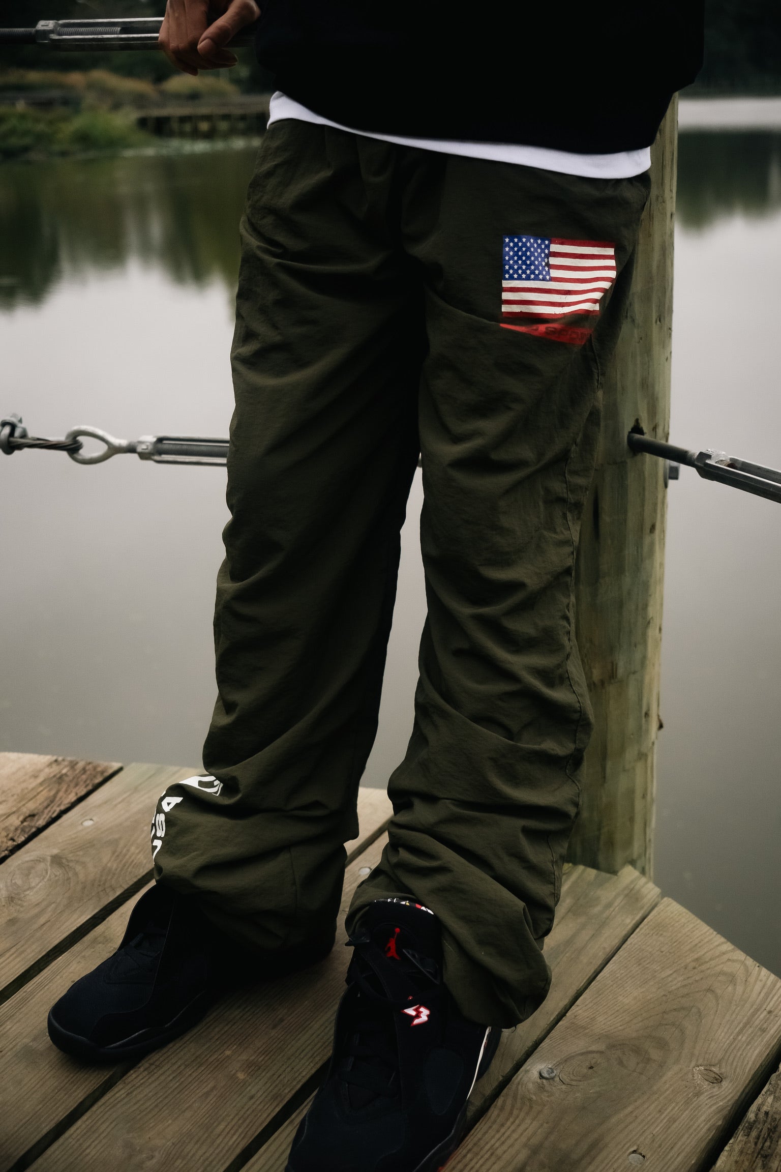 USA Track Pants 'Moss'
