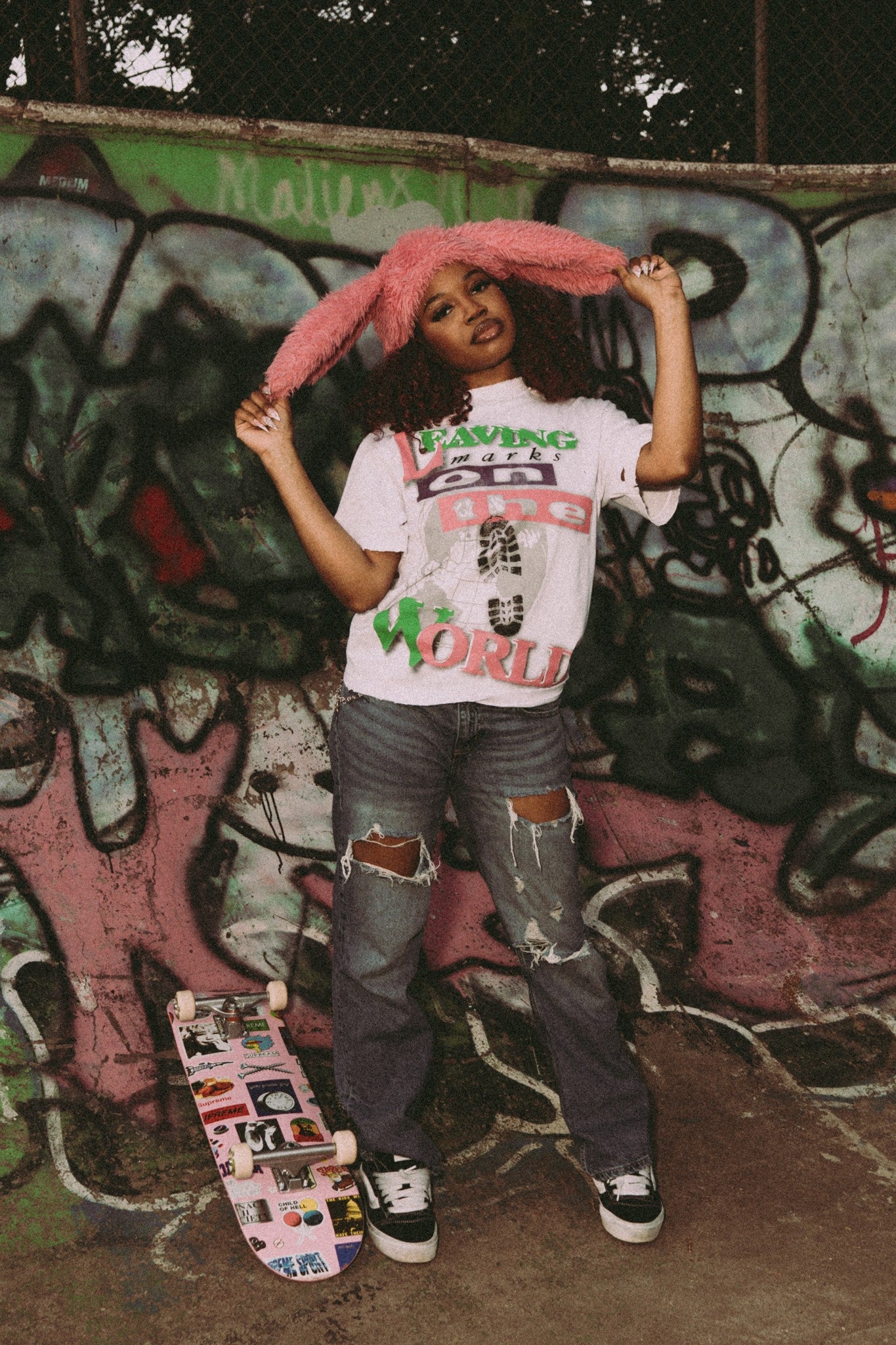 "LOMOTW" Distressed Tee