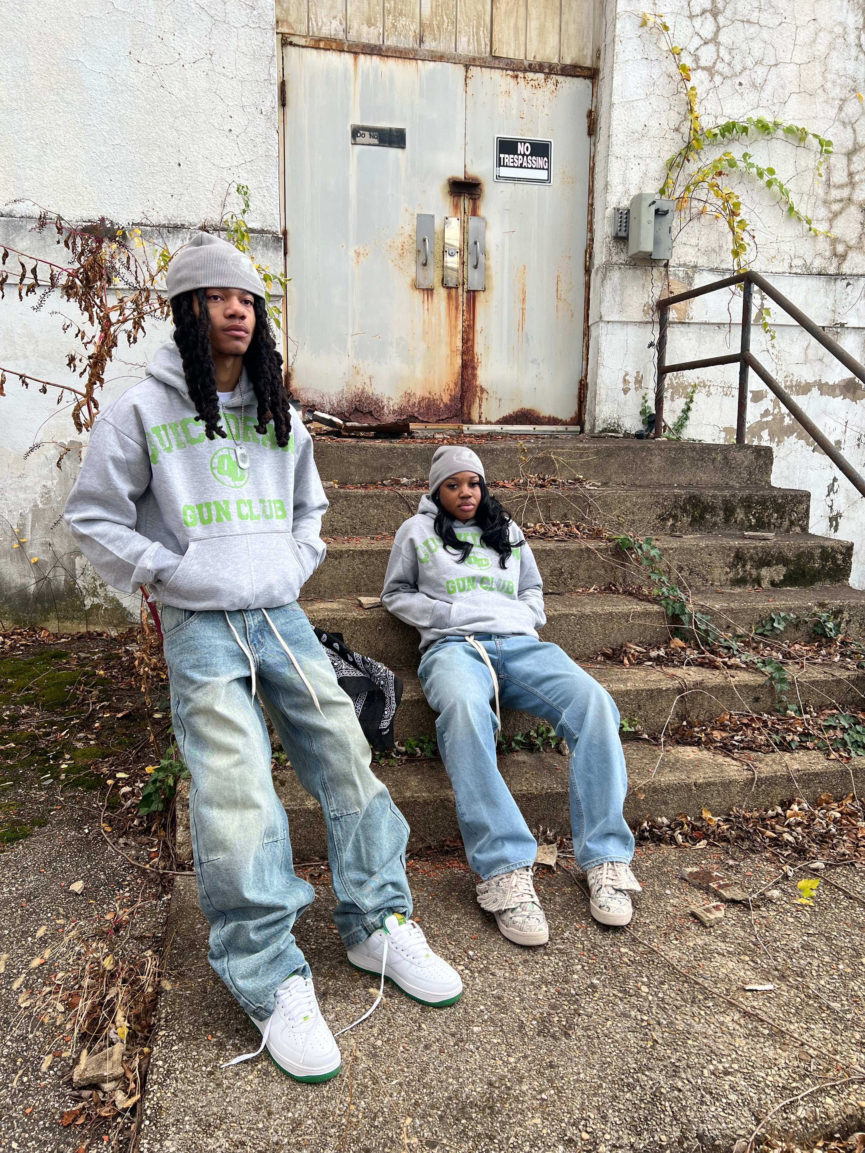 V2 Gun Club Hoodie "Beam Green"