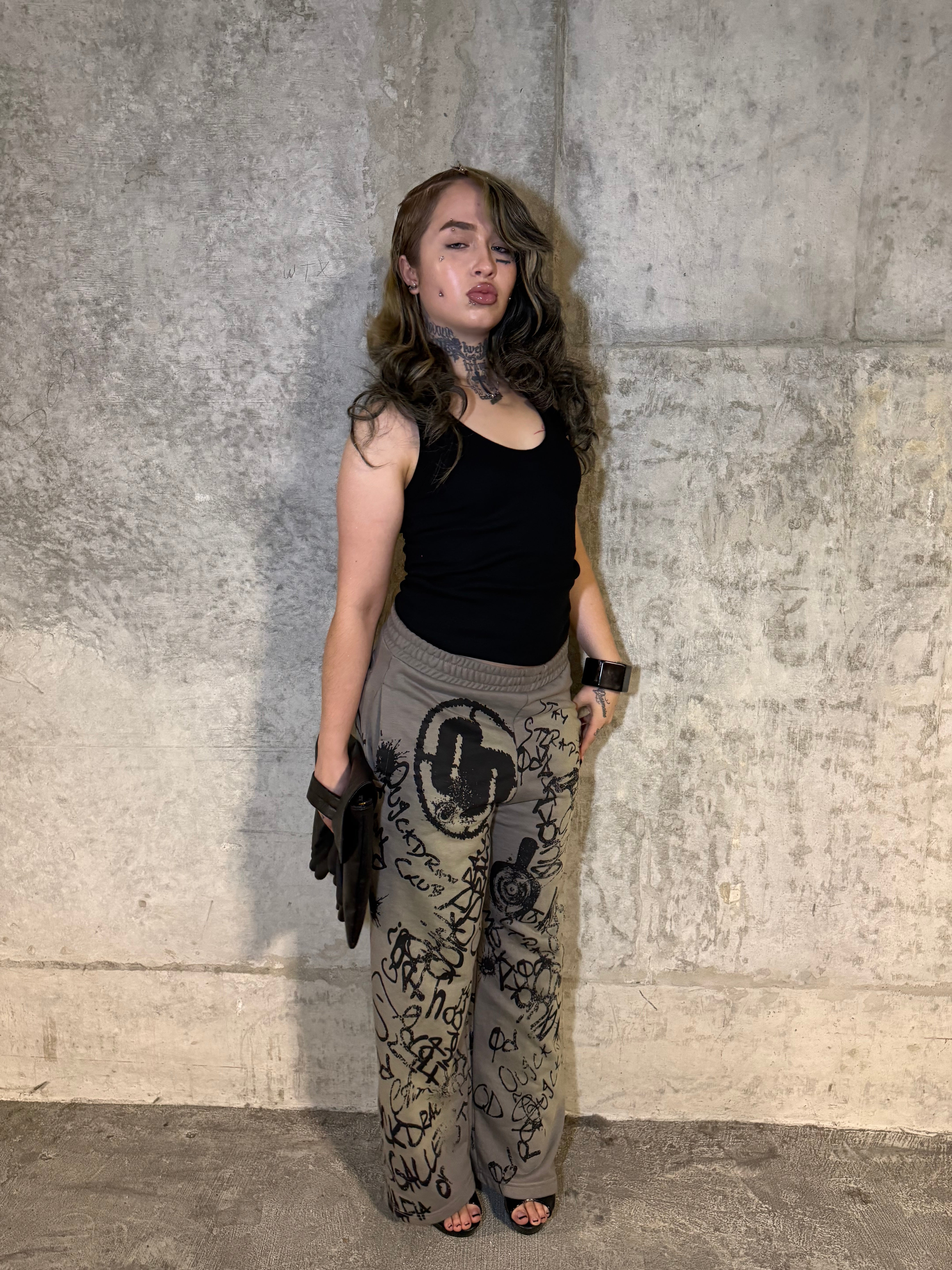 'STONE' Graffiti Sweats