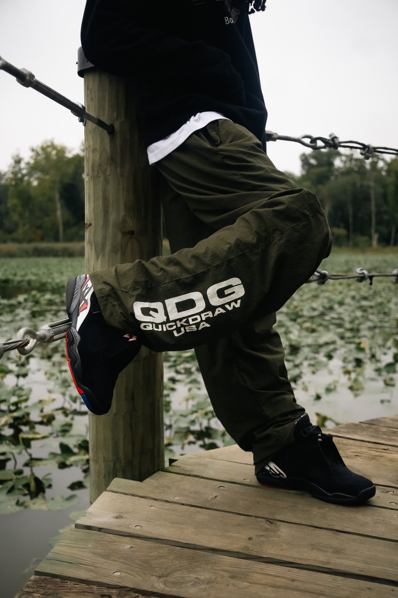USA Track Pants 'Moss'