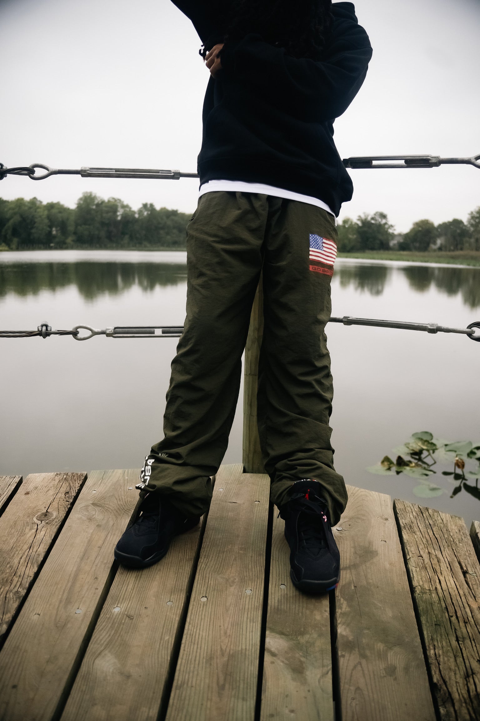 USA Track Pants 'Moss'