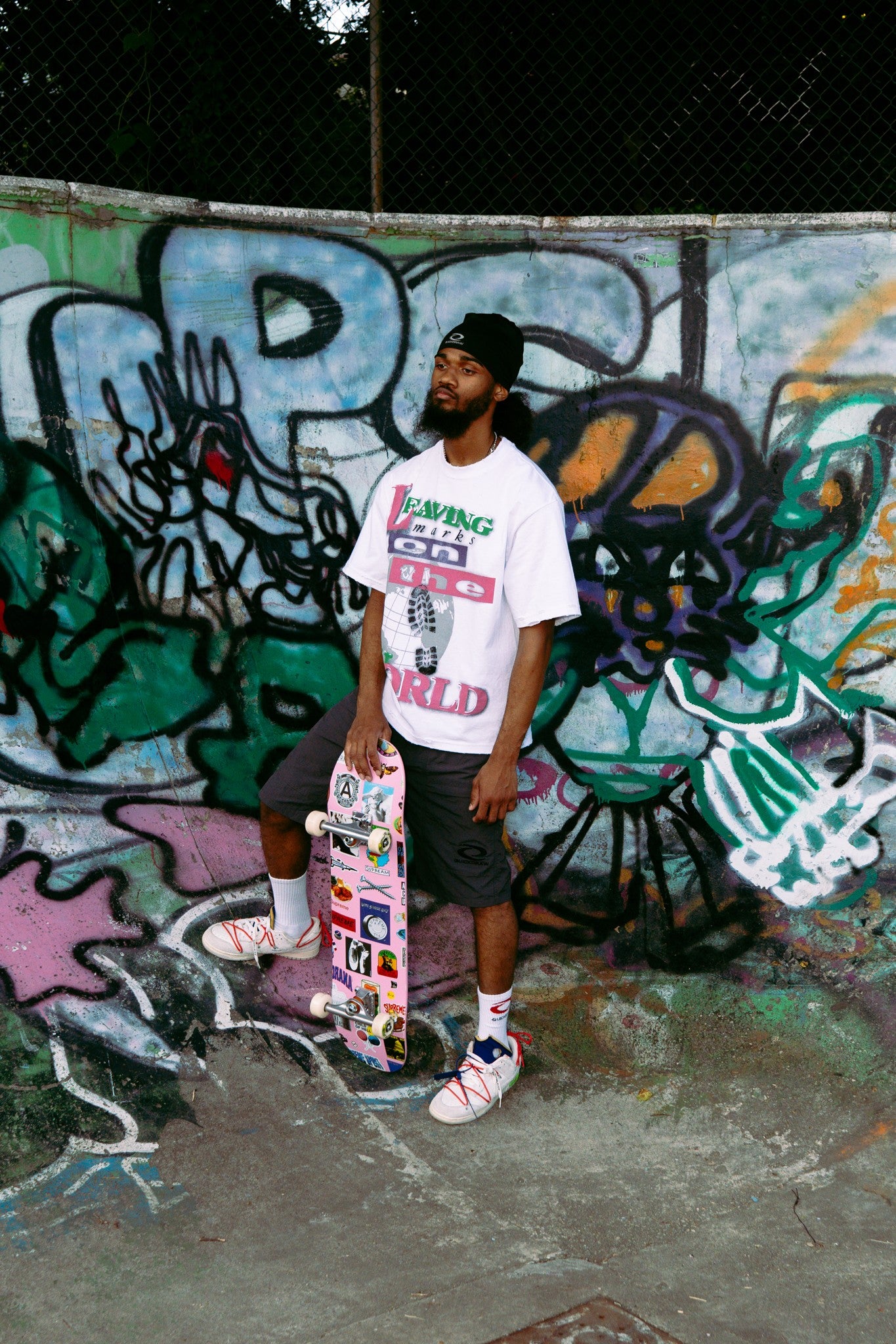 'Ash' Nylon Cargo Shorts