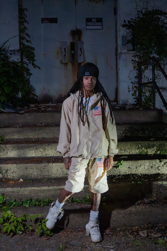 USA Track Jacket "Sand"