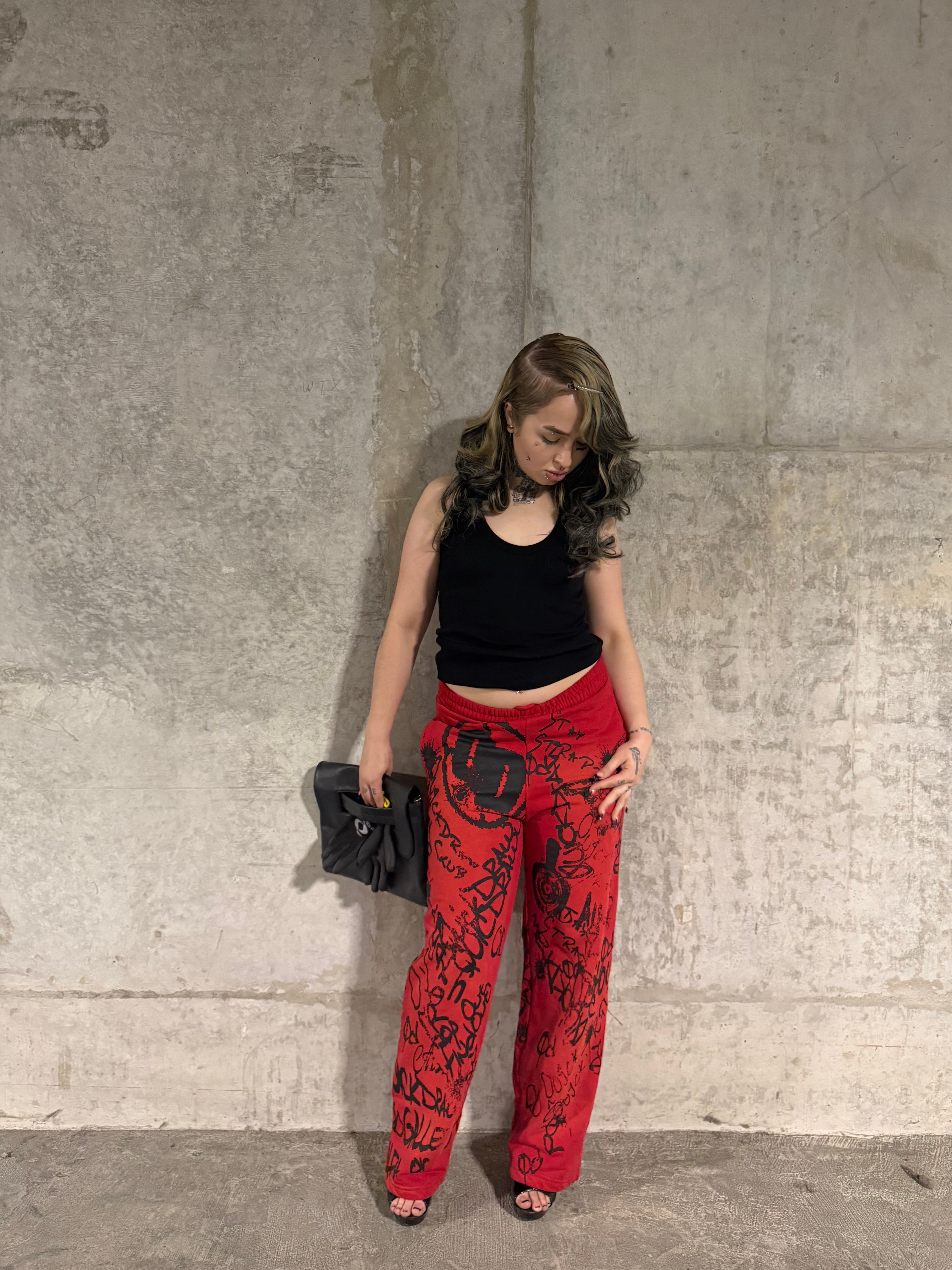 'RedLine' Graffiti Sweats