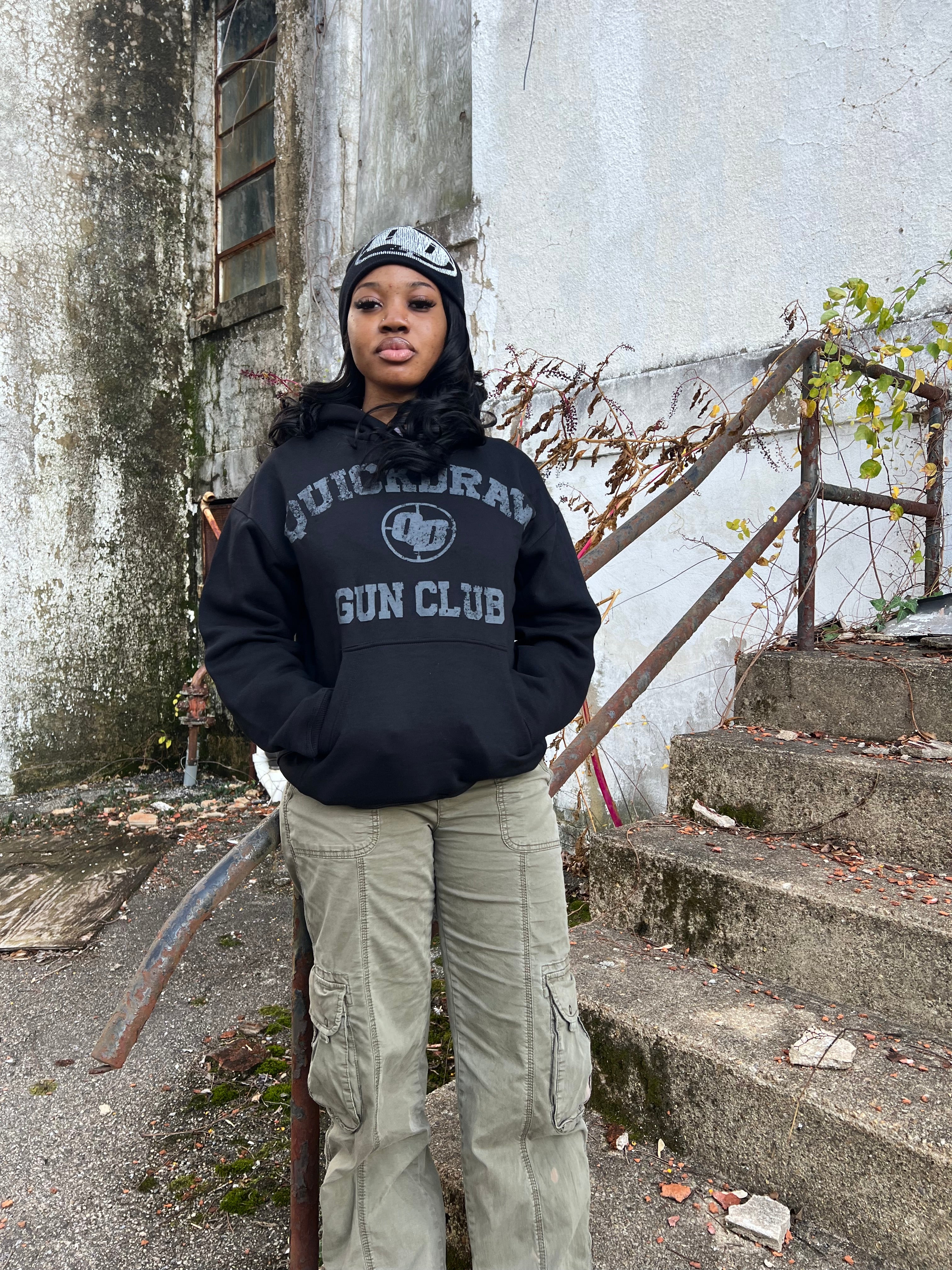 V2 Gun Club Hoodie " Ash"