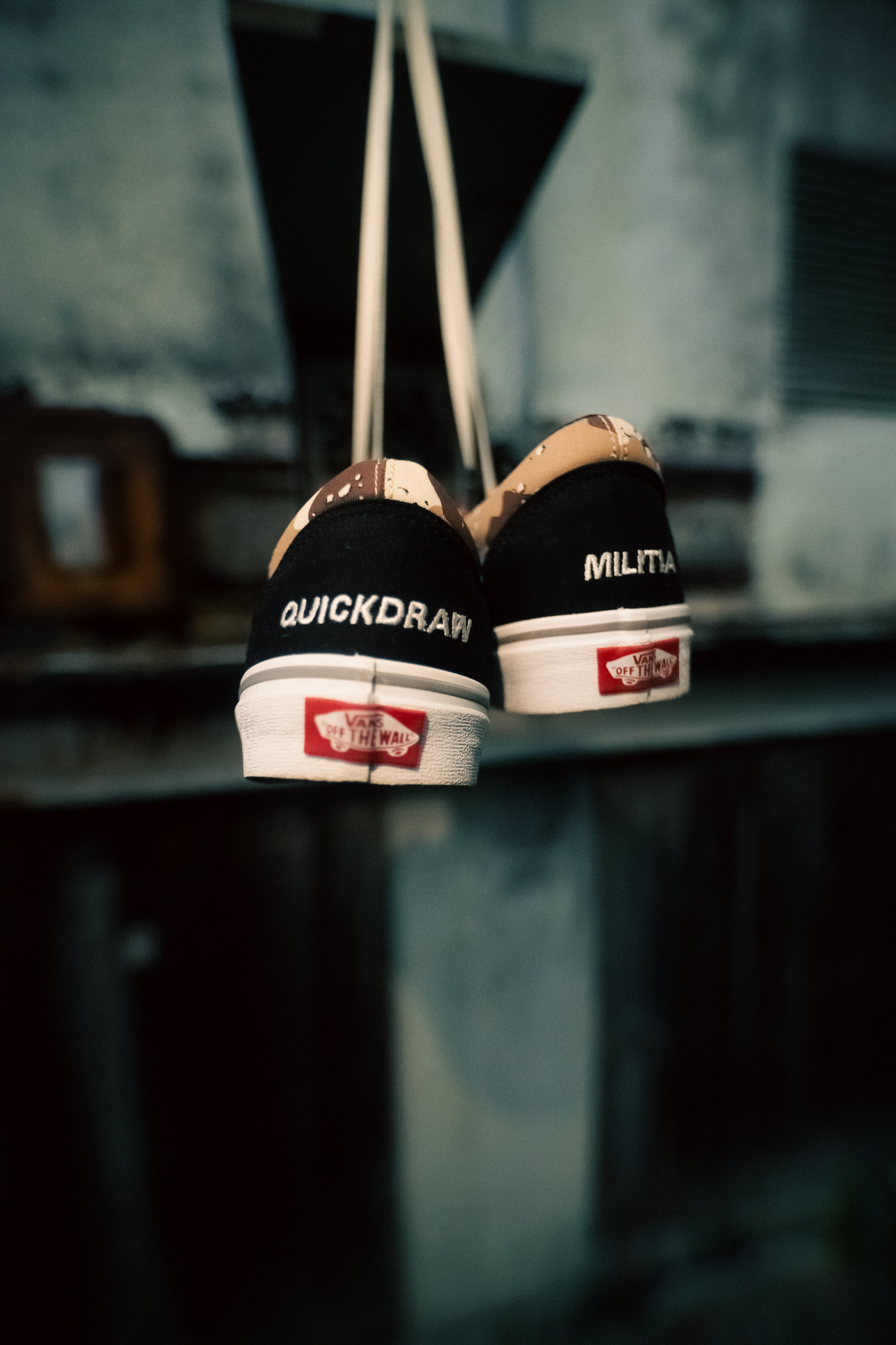 QuickDraw Desert Camo Vans