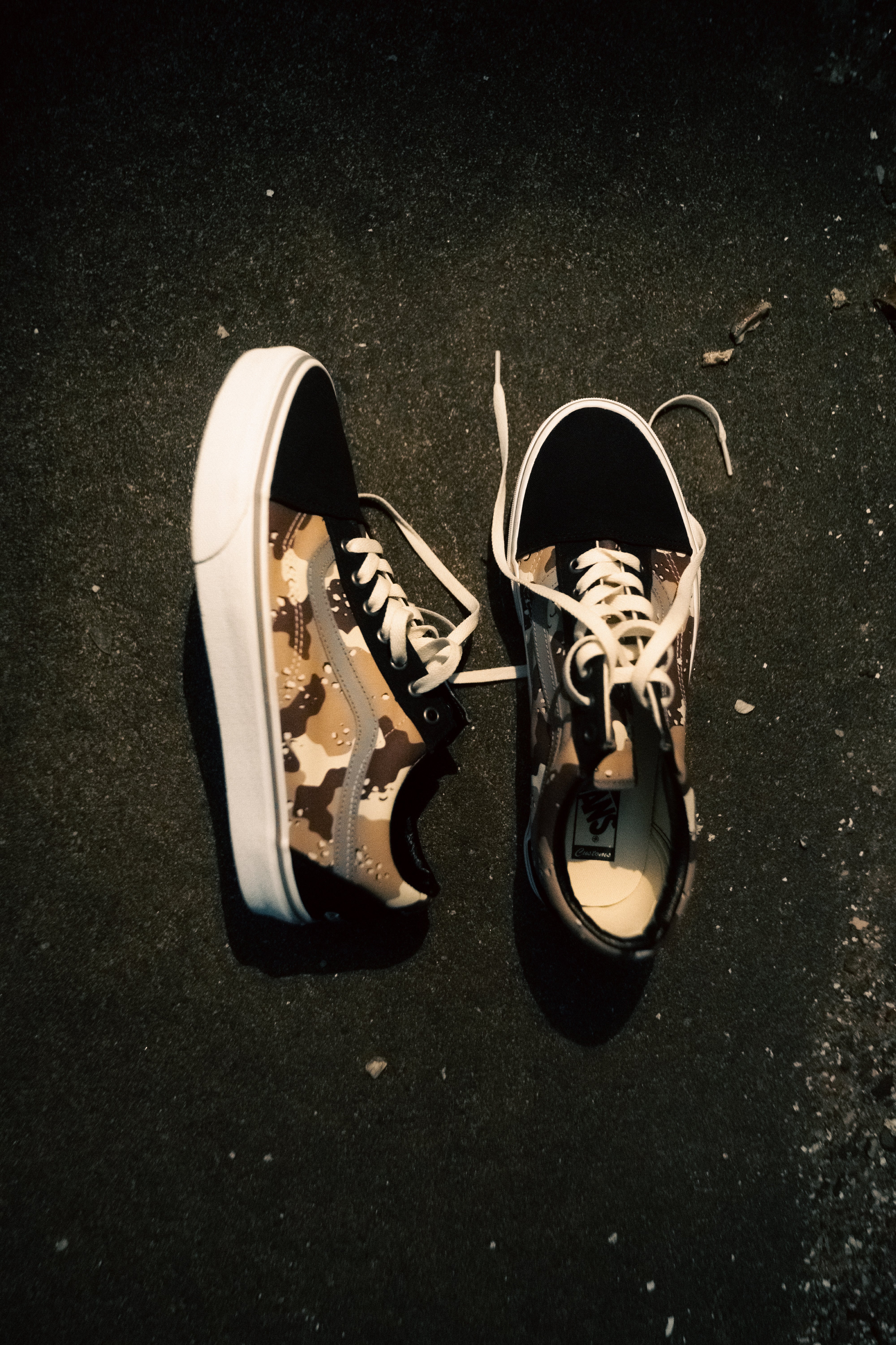 QuickDraw Desert Camo Vans