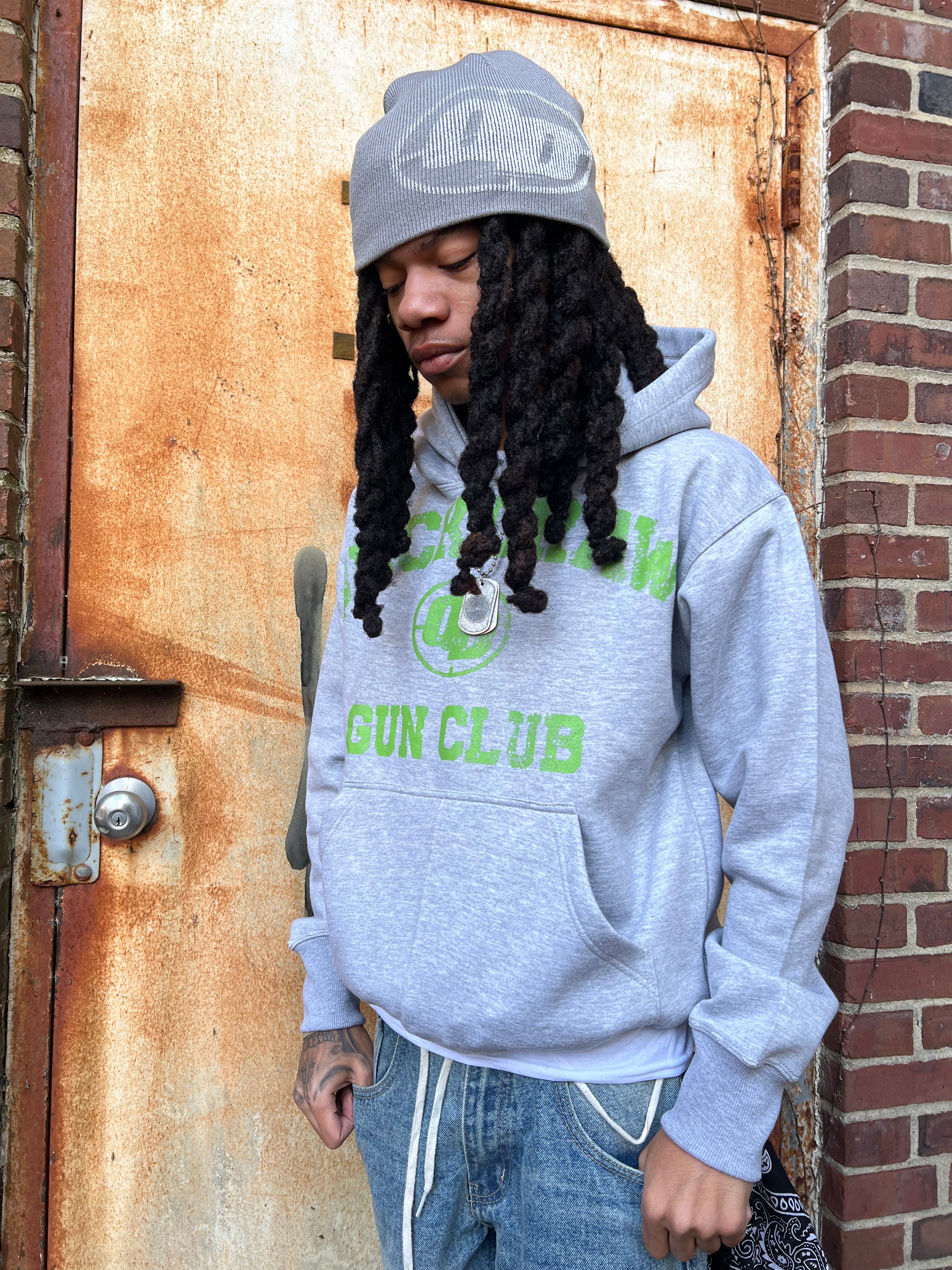 V2 Gun Club Hoodie "Beam Green"